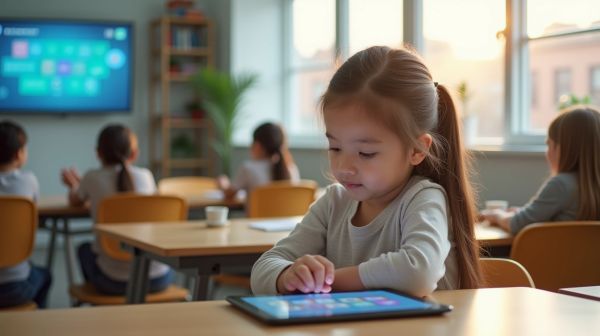 Screen time that pays off: structured language classes versus passive cartoons